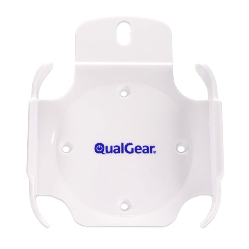 QualGear QG-AM-017-W Mount for Apple TV/AirPort Express Base Station (For 2nd & 3rd Generation Apple TVs) White - Image 1